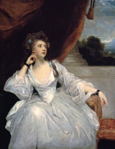 Portrait de Mme Stanhope - Joshua Reynolds